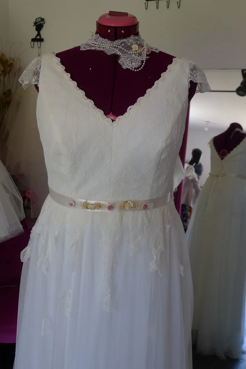 Brumes de Soie — robe de mariée, Tulle de Soie
