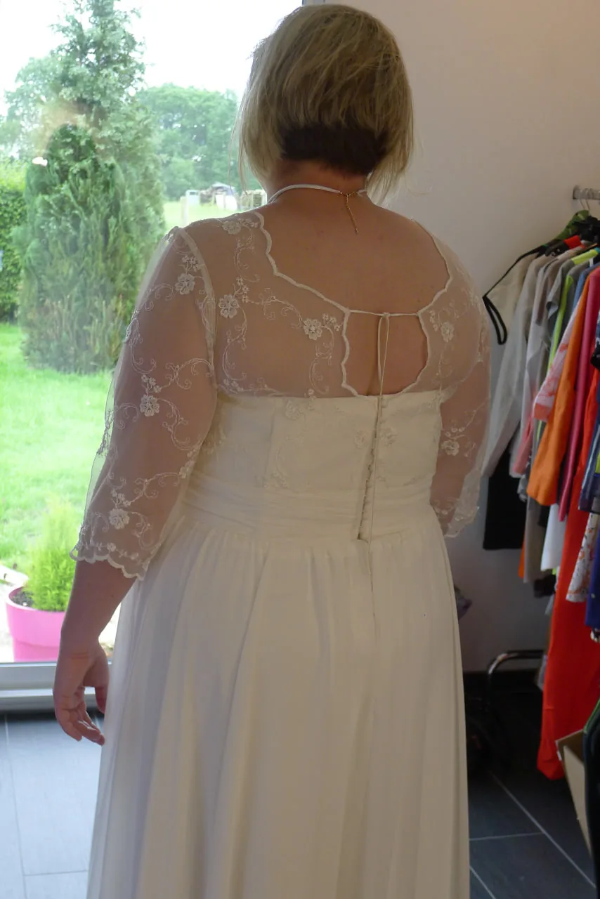 Douce Mousseline — robe de mariée, Mousseline