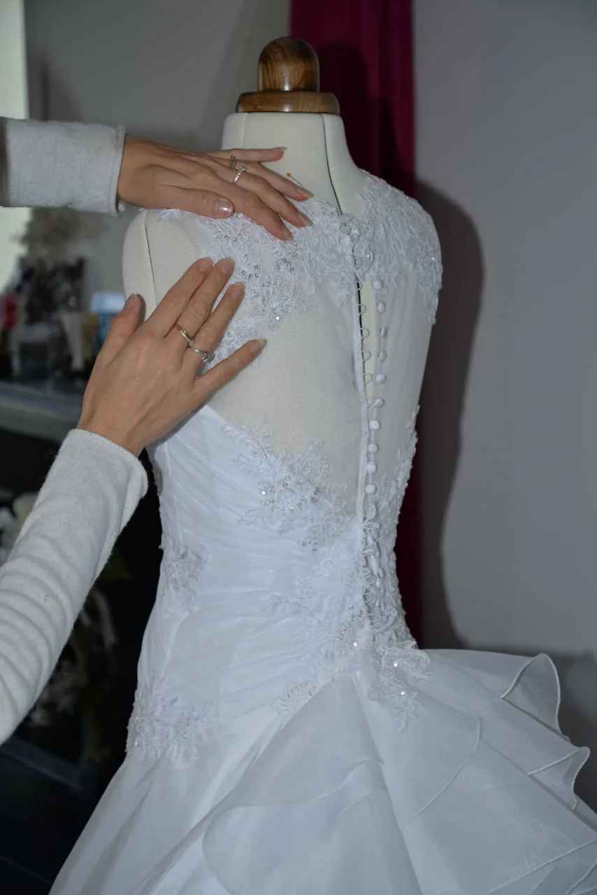 L'Intemporelle — robe de mariée, Taffetas Craquant